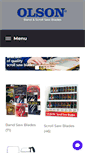 Mobile Screenshot of olsonsaw.net